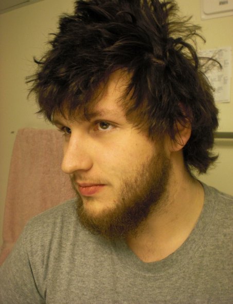 The beard/hair is shorter