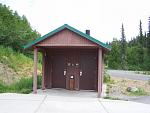 Rest Area in AK. Oh, and they have stainless steel seats.
